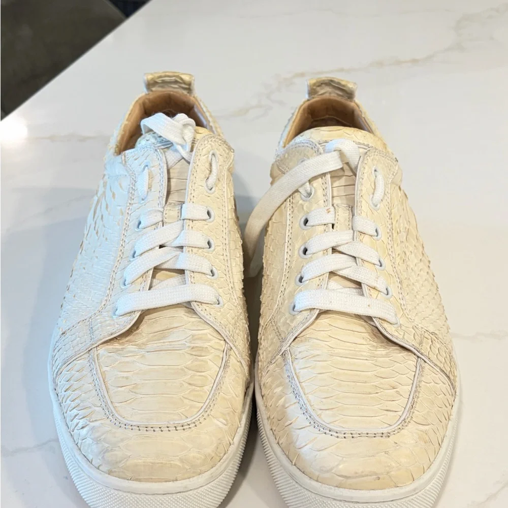 Christian Louboutin Python skin size 13US 12UK - Picture 5 of 7